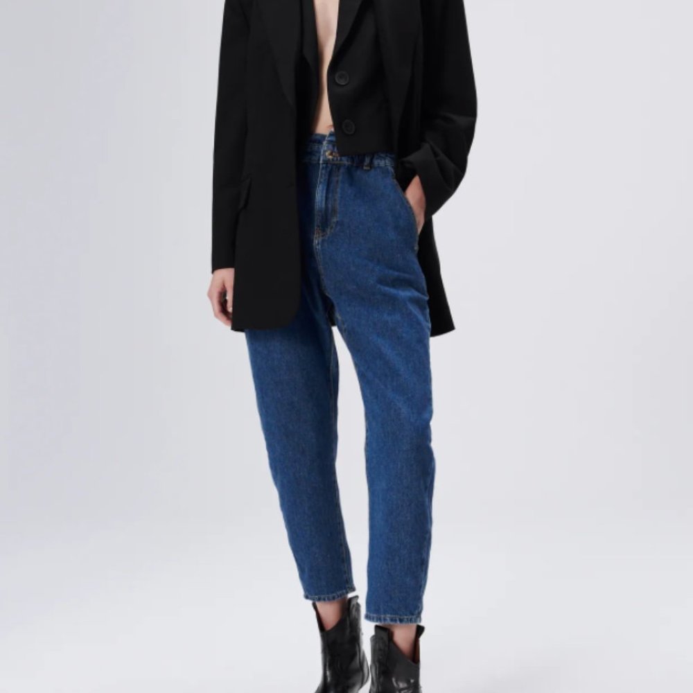 Zara paperbag jeans